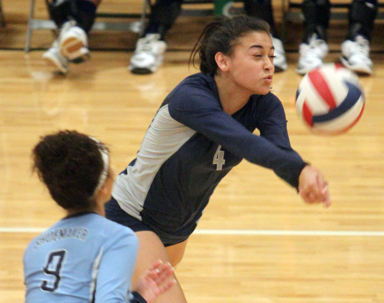 Shoemaker vs Ellison Volleyball